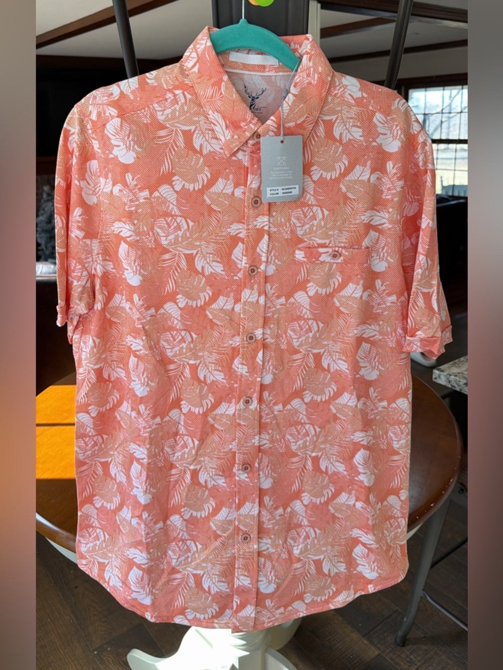 NWT Nicoby tropical polo